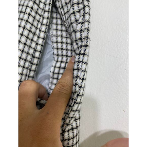 Worthington Slim Ankle Pants - Size Large, Houndstooth - Picture 2 of 9